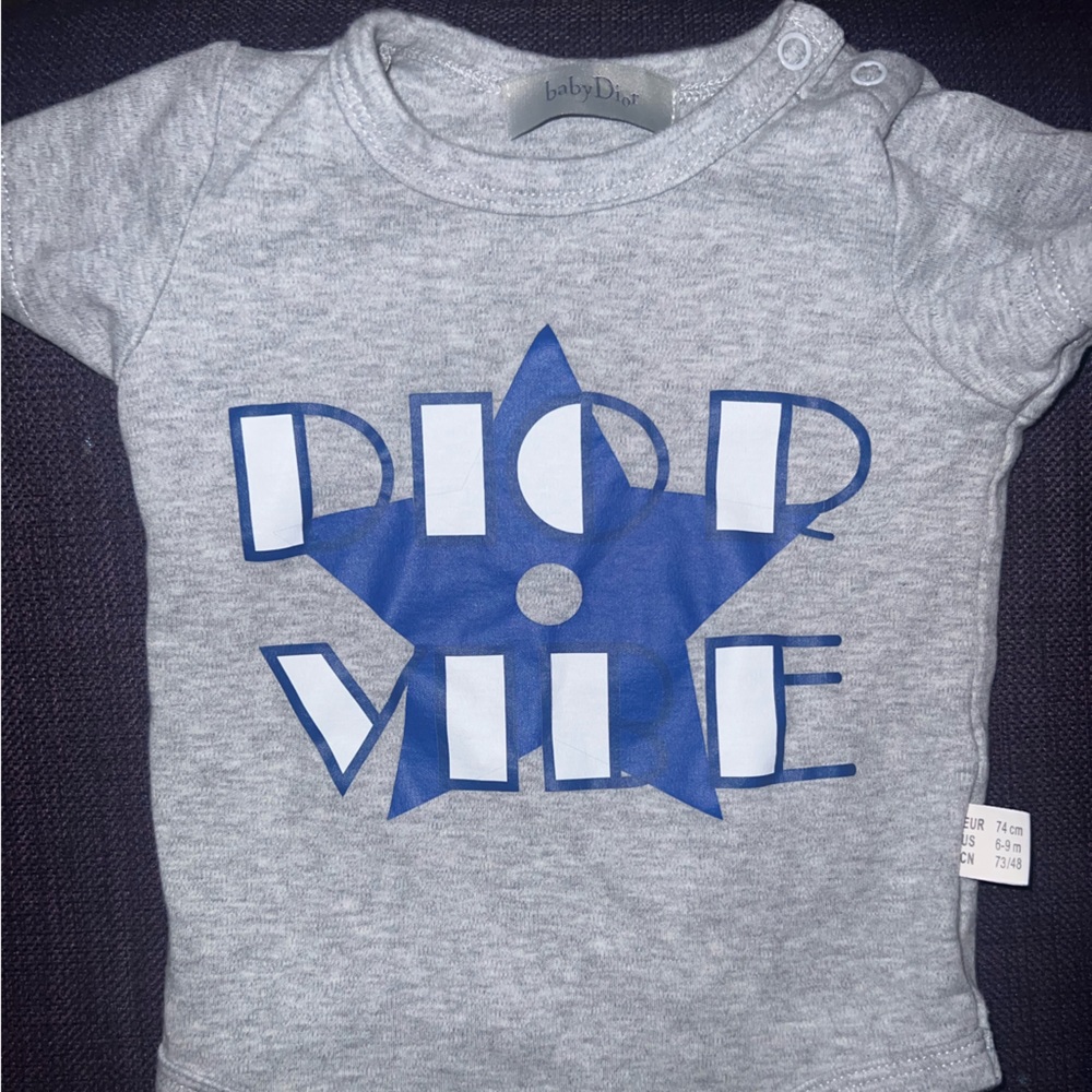Dior baby onesie